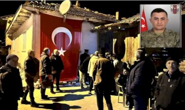 Şehit ateşi Kütahya'ya düştü