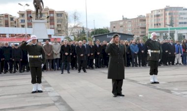 Kurtuluş Savaşı Kahramanı Köprülülü Hamdi Bey, Şehadetinin 104. Yılında Edremit'te Anıldı