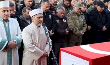 Şehit Salih Ay, Erzincan'da Son Yolculuğuna Uğurlandı