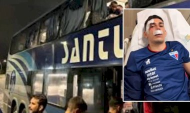 Brezilya'da takım otobüsüne bombalı saldırı: 6 futbolcu yaralı