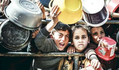 Bir yanda bombalar bir yanda açlık