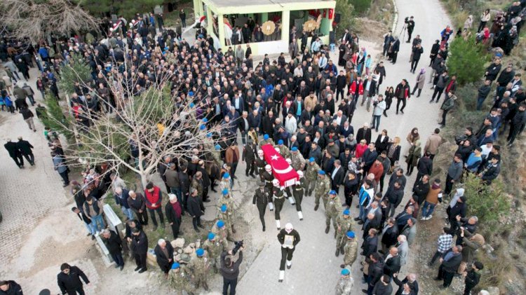Şehit Piyade Uzman Çavuş Kadir Dingil son yolculuğuna uğurlandı