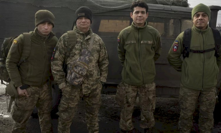 Kolombiyalı paralı askerler Ukrayna'da Rusya'ya karşı savaşıyor