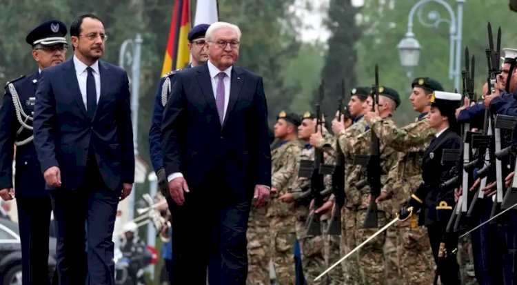 Hristodulidis Steinmeier'den destek istedi