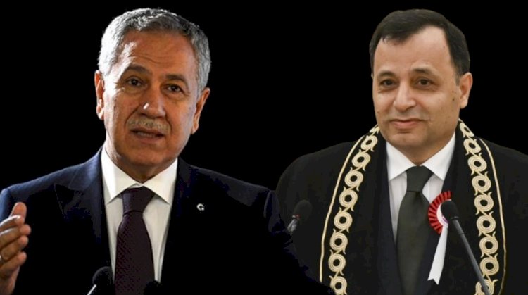 Bülent Arınç AYM Başkanı Zühtü Arslan’a teşekkür etti