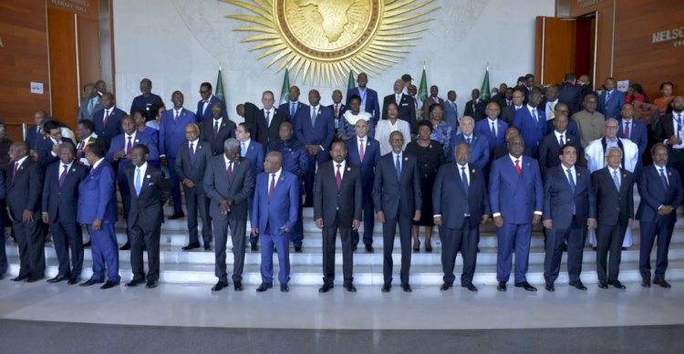 Afrika Birliği zirvesine katılan liderler İsrail'in Gazze saldırısını kınadı