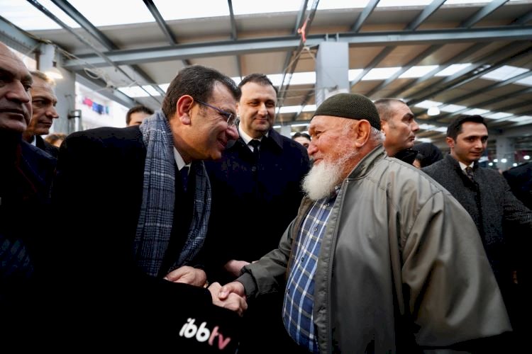 İMAMOĞLU VE KILIÇ’TAN BAĞCILAR’DA PAZAR ZİYARETİ
