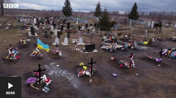 Rusya'nın Ukrayna'da füzeyle vurduğu 'kimsesizler köyü': Can kaybı olmayan aile yok