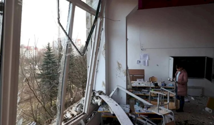 Rus işgali Ukrayna'daki her 7 okuldan 1'ine zarar verdi