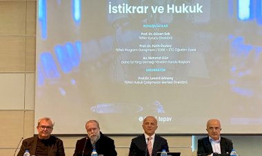 TEPAV, 'Ekonomide istikrar ve hukuk'u konuştu