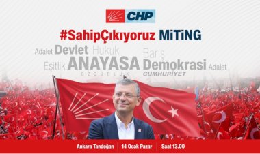 Bir Anayasa mitingi vardı...