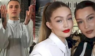 Gigi ve Bella Hadid'in erkek kardeşi Anwar Hadid umreye gitti