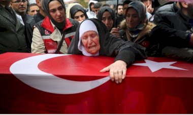 Şehit Teğmen Hulusi Elçi, son yolculuğuna uğurlandı