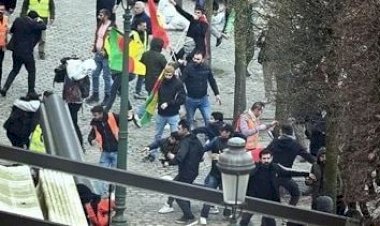Mansur Yavaş: 'PKK'lılar Belçika'da Türklere saldırırken Dışişleri Bakanı seçim çalışması yapıyor'.