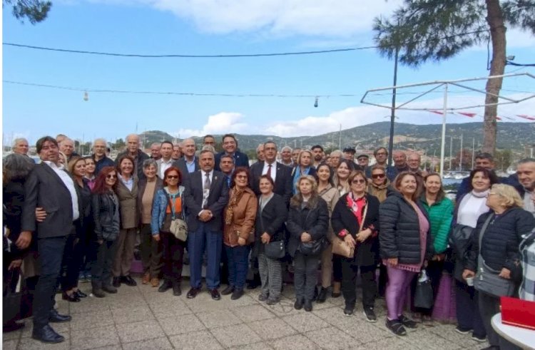 Foça'da emekli askerlerin sorunları masaya yatırıldı
