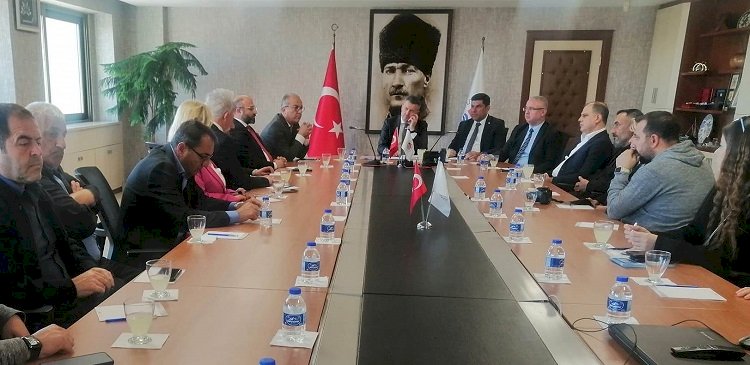 DEVA Adayı Dr. Güran Dinçer'den MTSO'ya Ziyaret