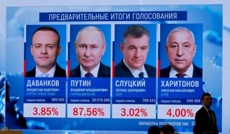 Rusya’da resmi olmayan ilk sonuçlara göre seçimde sürpriz yok: “Kazanan Putin”