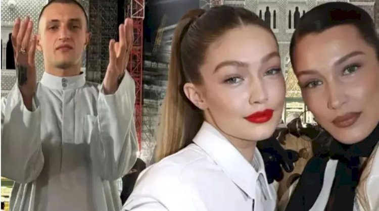 Gigi ve Bella Hadid'in erkek kardeşi Anwar Hadid umreye gitti