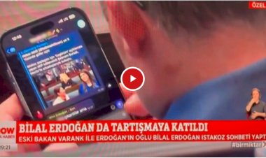 AKP Grubunda Varank ve Bilal Erdoğan'dan "Istakoz" mesajlaşması
