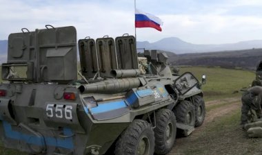 Rus barış güçleri Dağlık Karabağ'dan çekilmeye başladı