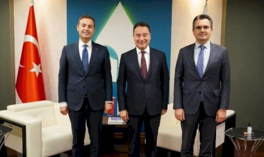 Ahmet Akın Ali Babacan'ı ziyaret etti!