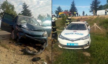 Asker, polis aracına çarptı: Şehit ve yaralılar var