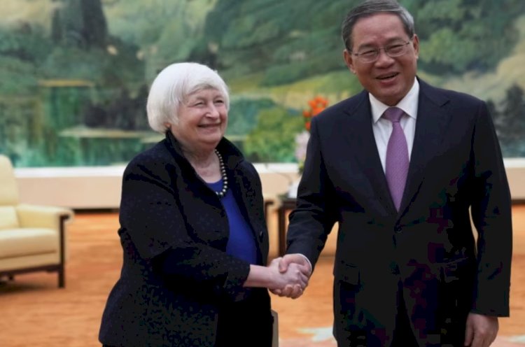 ABD Maliye Bakanı'ndan 9 ay içinde ikinci Çin ziyareti