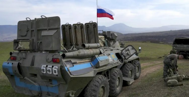 Rus barış güçleri Dağlık Karabağ'dan çekilmeye başladı