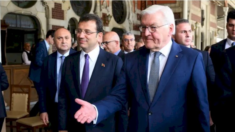 Almanya Cumhurbaşkanı Steinmeier İstanbul'da