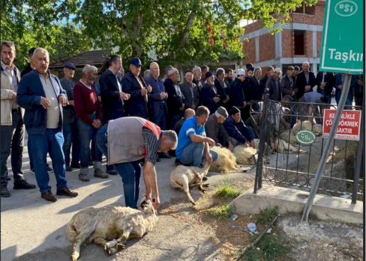 Uluköy’de Yağmur Duası Yapıldı