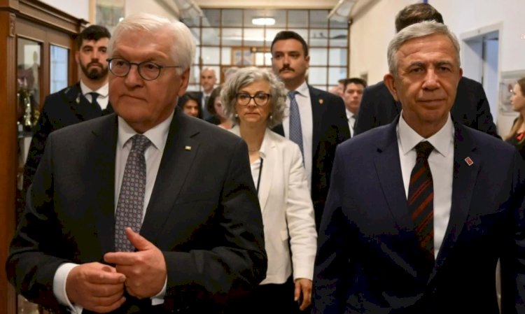 Steinmeier ABB Başkanı Yavaş ile görüştü