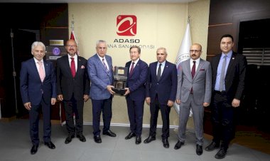 BELARUS CUMHURİYETİ ANKARA BÜYÜKELÇİSİ VİCTOR RYBAK ADASO’YU ZİYARET ETTİ