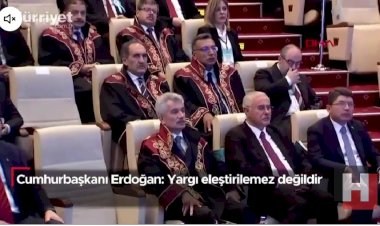 Cumhurbaşkanı Erdoğan: Yargı eleştirilemez değildir