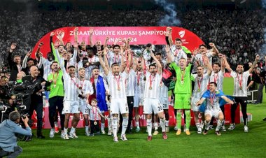 Türkiye Kupası şampiyonu Beşiktaş!