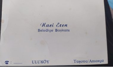 Naci Eren ve Uluköy, unutulmaz bir kartvizit