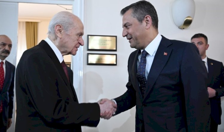 Özgür Özel'den Devlet Bahçeli'ye ziyaret: TBMM'de bir araya geldiler