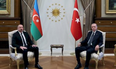 Cumhurbaşkanı Erdoğan ve Azerbaycan Cumhurbaşkanı Aliyev Cumhurbaşkanlığı Külliyesi’nde Buluştu