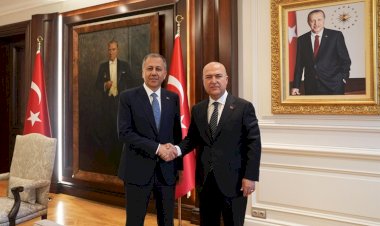 CHP'li Bakan'dan İçişleri Bakanı Ali Yerlikaya'ya Ziyaret