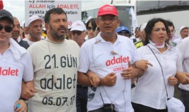Özel'den 'adalet yürüyüşü' mesajı: Mücadelemiz sürecek