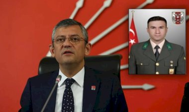Özgür Özel'den şehit astsubay için başsağlığı mesajı