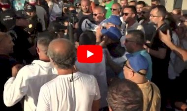 Büyükşehir’deki SDT eylemi devam ediyor: Memurlar polisi yuhaladı
