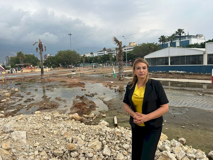 CHP’li Nermin Yıldırım Kara'dan İskenderun Sahili İçin Altyapı Sorunlarına Eleştiri