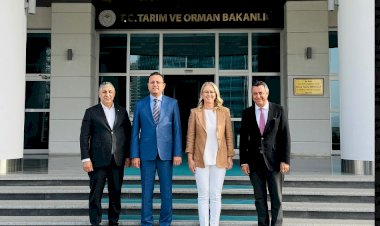 Ceyda Bölünmez Çankırı’dan Tarım ve Orman Bakanlığı’na Ziyaret