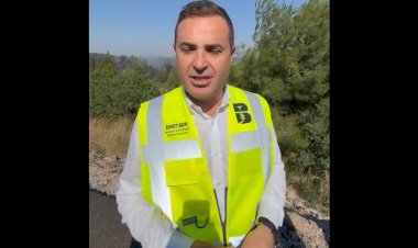 Ahmet Akın: "Altıeylül Taşköy'de Yangınla Mücadeleye Devam Ediyoruz"
