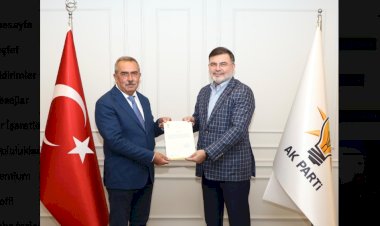 AK Parti Bergama İlçe Başkanlığına Hasan Şahin Atandı