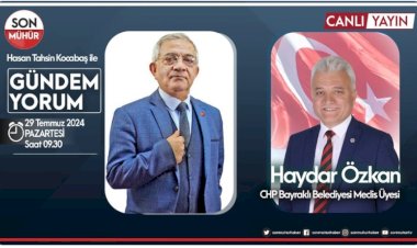 Hasan Tahsin Kocabaş, Gündem Yorum Programında Çarpıcı Konuları Ele Alıyor
