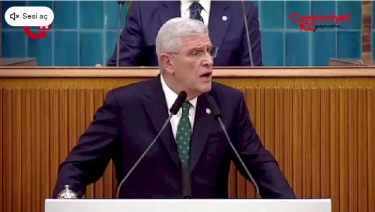 İYİ Parti lideri Dervişoğlu'ndan siyasi partilere 'milli mutabakat' çağrısı