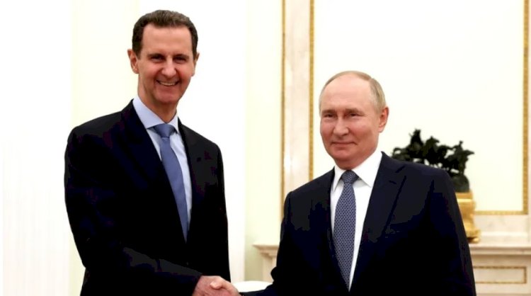 Putin ile Esad, Moskova'da görüştü