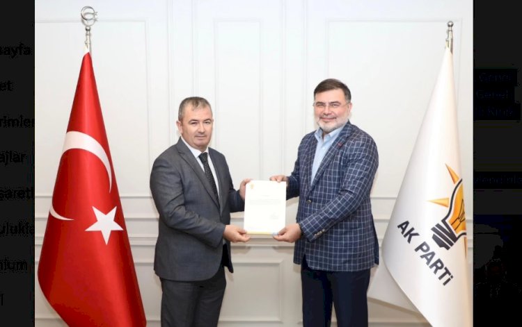 AK Parti Kınık İlçe Başkanlığına Sami Mollaahmet Atandı