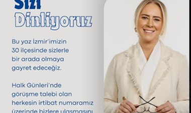 Ceyda Bölünmez Çankırı’dan İzmir Halk Günleri Duyurusu: "Sizi Dinliyoruz"
